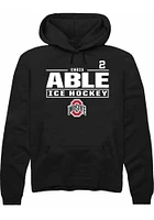 Chris Able Rally Ohio State Buckeyes Mens NIL Stacked Box Long Sleeve Hoodie