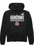 Gavin Kuzniewski Rally Ohio State Buckeyes Mens NIL Stacked Box Long Sleeve Hoodie
