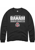 Kerrington Baham Rally Ohio State Buckeyes Mens NIL Stacked Box Long Sleeve Crew Sweatshirt