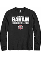 Kerrington Baham Ohio State Buckeyes Rally NIL Stacked Box Long Sleeve T Shirt