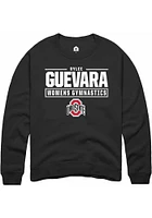 Rylee Guevara Rally Ohio State Buckeyes Mens NIL Stacked Box Long Sleeve Crew Sweatshirt