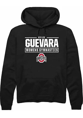 Rylee Guevara Rally Ohio State Buckeyes Mens NIL Stacked Box Long Sleeve Hoodie