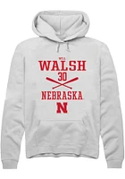 Will Walsh Rally Nebraska Cornhuskers Mens NIL Sport Icon Long Sleeve Hoodie