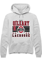 Shane O’Leary Rally Ohio State Buckeyes Mens NIL Striped Long Sleeve Hoodie