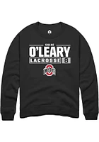 Shane O’Leary Rally Ohio State Buckeyes Mens NIL Stacked Box Long Sleeve Crew Sweatshirt