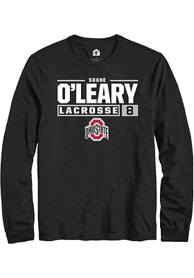 Shane O’Leary Ohio State Buckeyes Rally NIL Stacked Box Long Sleeve T Shirt