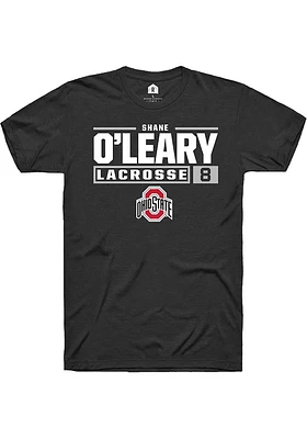 Shane O’Leary Ohio State Buckeyes Rally NIL Stacked Box Short Sleeve T Shirt