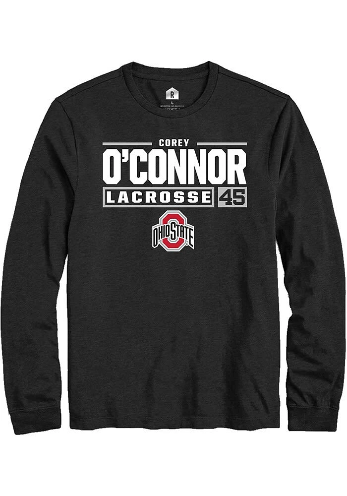 Rally Ohio State Buckeyes NIL Stacked Box Long Sleeve T Shirt