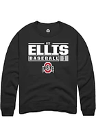 Lee Ellis Rally Ohio State Buckeyes Mens NIL Stacked Box Long Sleeve Crew Sweatshirt