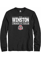 Reign Winston Ohio State Buckeyes Rally NIL Stacked Box Long Sleeve T Shirt
