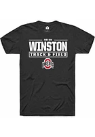 Reign Winston Ohio State Buckeyes Rally NIL Stacked Box Short Sleeve T Shirt