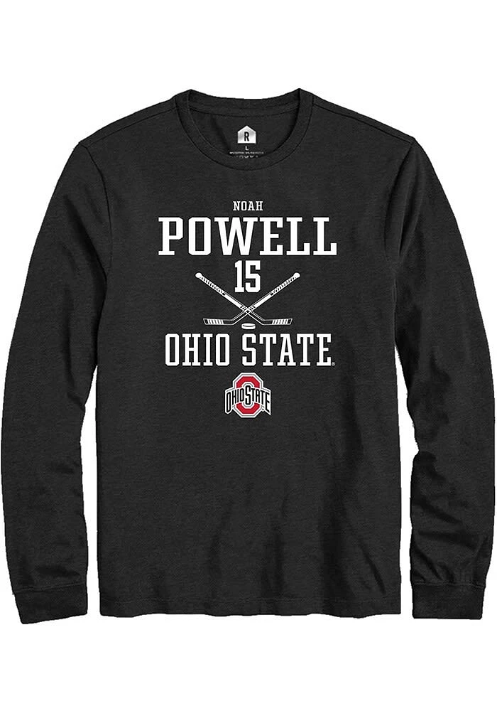 Noah Powell Ohio State Buckeyes Rally NIL Sport Icon Long Sleeve T Shirt