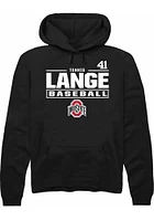 Tannis Lange Rally Ohio State Buckeyes Mens NIL Stacked Box Long Sleeve Hoodie