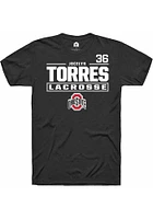 Jocelyn Torres Ohio State Buckeyes Rally NIL Stacked Box Short Sleeve T Shirt