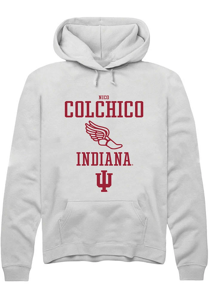 Nico Colchico Rally Indiana Hoosiers Mens NIL Sport Icon Long Sleeve Hoodie