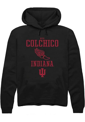 Nico Colchico Rally Indiana Hoosiers Mens NIL Sport Icon Long Sleeve Hoodie