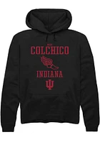 Nico Colchico Rally Indiana Hoosiers Mens NIL Sport Icon Long Sleeve Hoodie