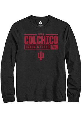Nico Colchico Indiana Hoosiers Rally NIL Stacked Box Long Sleeve T Shirt