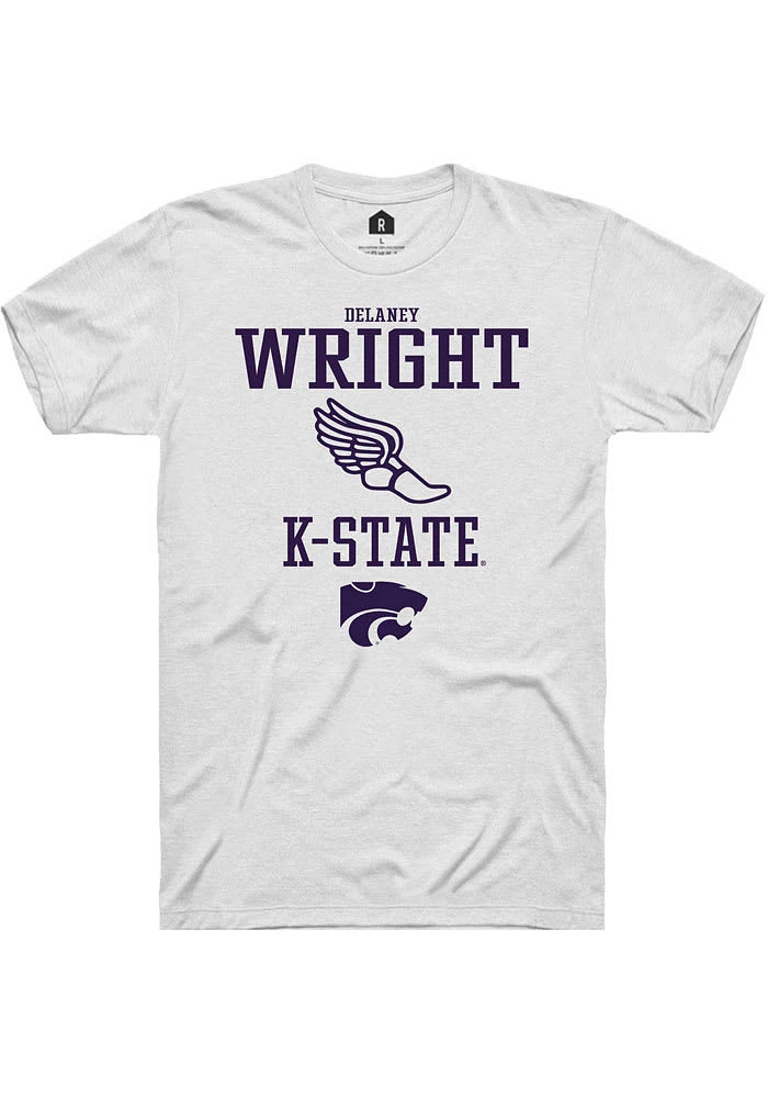 Delaney Wright K-State Wildcats Rally NIL Sport Icon Short Sleeve T Shirt