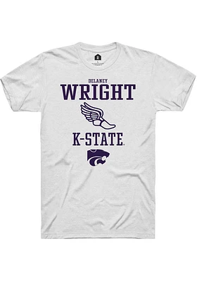 Delaney Wright K-State Wildcats Rally NIL Sport Icon Short Sleeve T Shirt