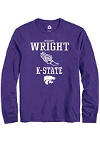 Delaney Wright K-State Wildcats Rally NIL Sport Icon Long Sleeve T Shirt