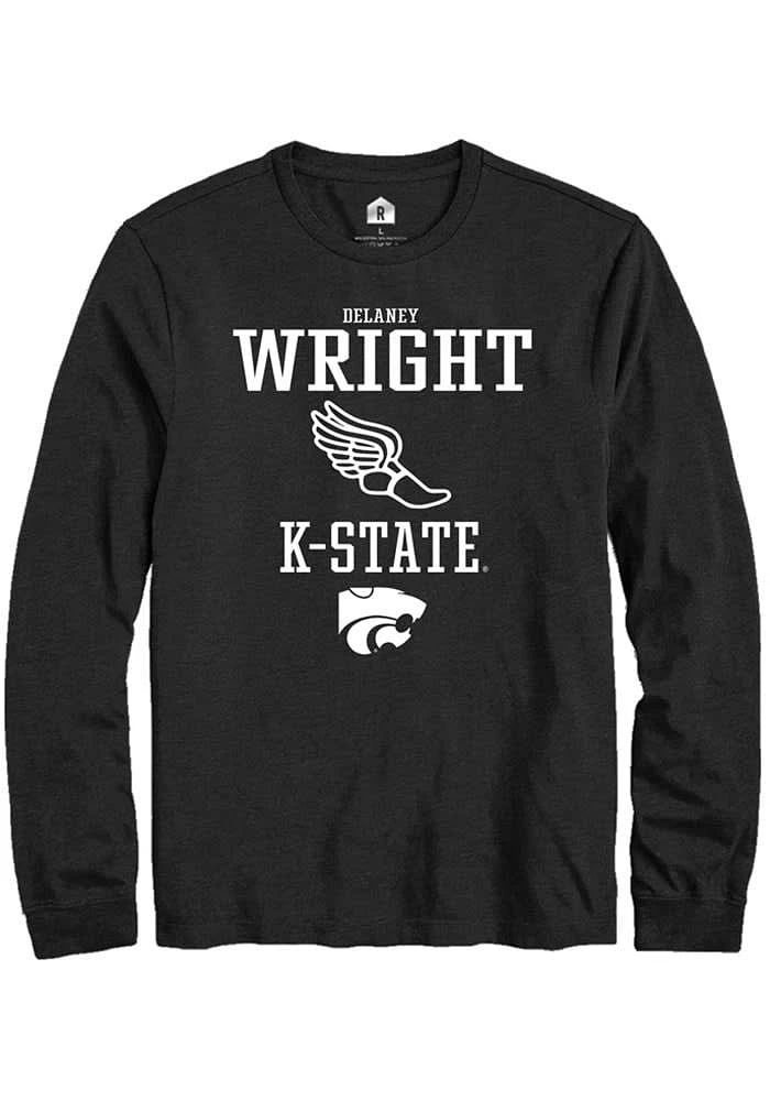 Delaney Wright K-State Wildcats Rally NIL Sport Icon Long Sleeve T Shirt