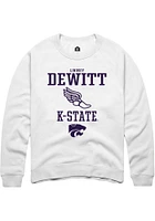 Lindsey DeWitt Rally K-State Wildcats Mens NIL Sport Icon Long Sleeve Crew Sweatshirt