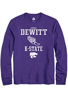 Lindsey DeWitt K-State Wildcats Rally NIL Sport Icon Long Sleeve T Shirt