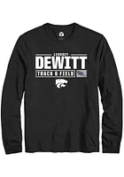 Lindsey DeWitt K-State Wildcats Rally NIL Stacked Box Long Sleeve T Shirt