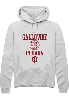 Trey Galloway Rally Indiana Hoosiers Mens NIL Sport Icon Long Sleeve Hoodie