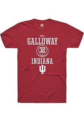 Trey Galloway Indiana Hoosiers Rally NIL Sport Icon Short Sleeve T Shirt
