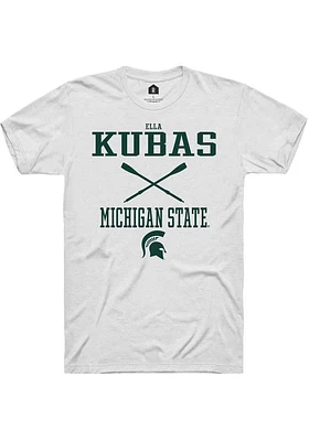 Ella Kubas Michigan State Spartans Rally NIL Sport Icon Short Sleeve T Shirt