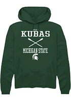 Ella Kubas Rally Michigan State Spartans Mens NIL Sport Icon Long Sleeve Hoodie