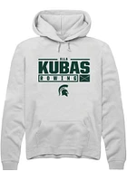 Ella Kubas Rally Michigan State Spartans Mens NIL Stacked Box Long Sleeve Hoodie