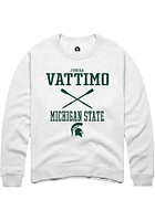Jessica Vattimo Rally Michigan State Spartans Mens NIL Sport Icon Long Sleeve Crew Sweatshi