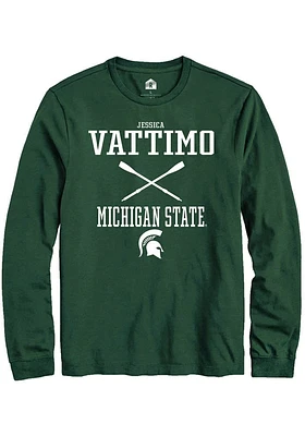 Jessica Vattimo Michigan State Spartans Rally NIL Sport Icon Long Sleeve T Shirt
