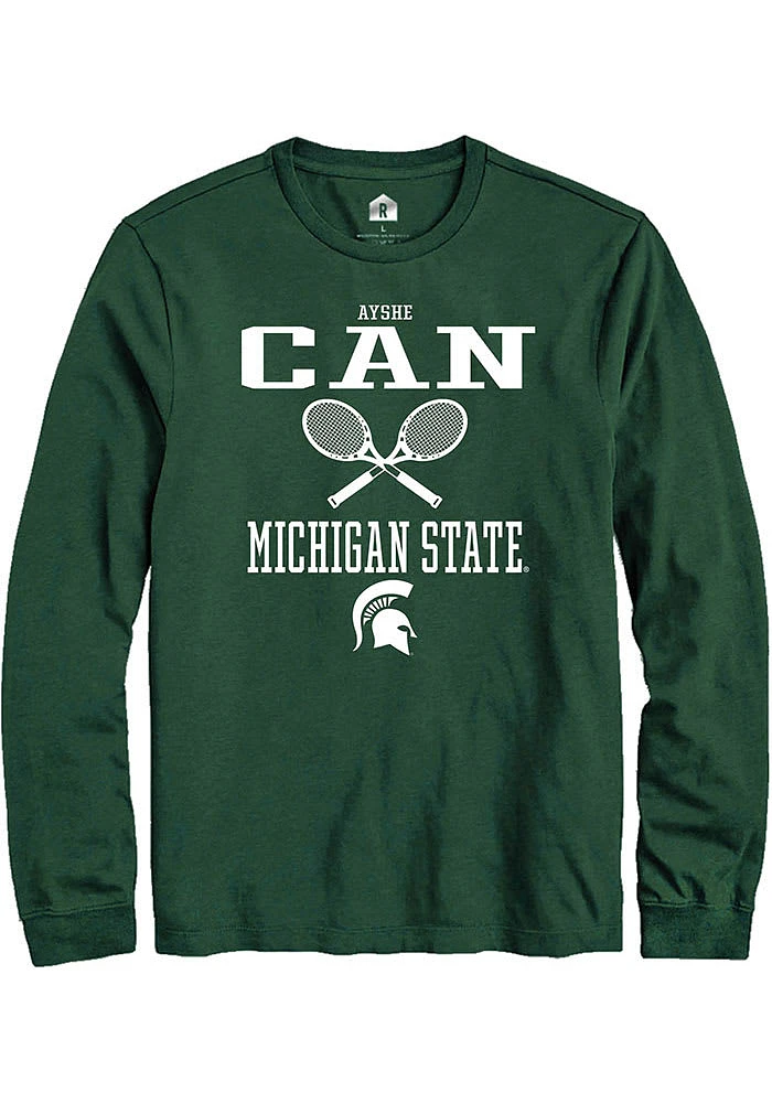 Ayshe Can Michigan State Spartans Rally NIL Sport Icon Long Sleeve T Shirt