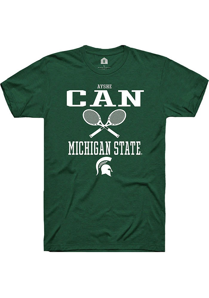 Ayshe Can Michigan State Spartans Rally NIL Sport Icon Short Sleeve T Shirt