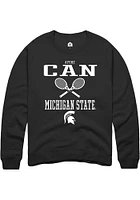 Ayshe Can Rally Michigan State Spartans Mens NIL Sport Icon Long Sleeve Crew Sweatshirt