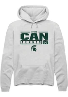 Ayshe Can Rally Michigan State Spartans Mens NIL Stacked Box Long Sleeve Hoodie