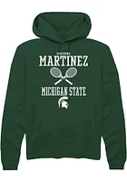 Makenna Martinez Rally Michigan State Spartans Mens NIL Sport Icon Long Sleeve Hoodie