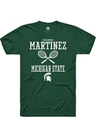 Makenna Martinez Michigan State Spartans Rally NIL Sport Icon Short Sleeve T Shirt