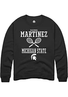 Makenna Martinez Rally Michigan State Spartans Mens NIL Sport Icon Long Sleeve Crew Sweatsh