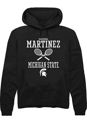 Makenna Martinez Rally Michigan State Spartans Mens NIL Sport Icon Long Sleeve Hoodie