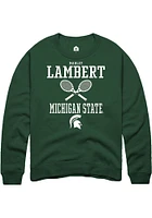 Marley Lambert Rally Michigan State Spartans Mens NIL Sport Icon Long Sleeve Crew Sweatshir