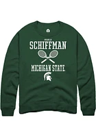 Marlo Schiffman Rally Michigan State Spartans Mens NIL Sport Icon Long Sleeve Crew Sweatshi