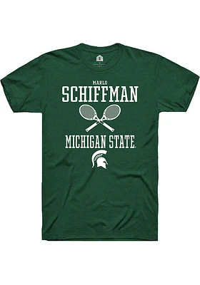 Marlo Schiffman Michigan State Spartans Rally NIL Sport Icon Short Sleeve T Shirt