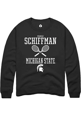 Marlo Schiffman Rally Michigan State Spartans Mens NIL Sport Icon Long Sleeve Crew Sweatshi