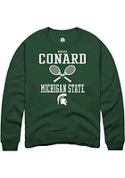 Nicole Conard Rally Michigan State Spartans Mens NIL Sport Icon Long Sleeve Crew Sweatshirt
