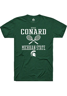 Nicole Conard Michigan State Spartans Rally NIL Sport Icon Short Sleeve T Shirt